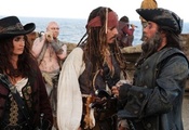 фильм, джек воробей, пенелопа крус, Pirates of the caribbean 4, анжелика, д ...
