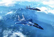 eagle, F-15a, рендер, eagle reconnaissance, model