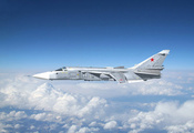 ввс, Су-24, авиация, модель, бомбардировщик, фронтовой