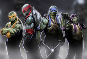 ninja, leonardo, raphael, Tmnt, donatello, turtles, teenage mutant ninja tu ...