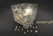Minecraft, кубики, minecraft, блок