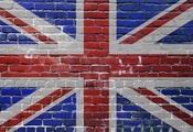 великобритания, Флаг, кирпичи, united kingdom