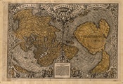 старинная карта, Карта, карта мира