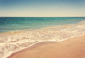 песок, пляж, пейзаж, Природа, лето, море