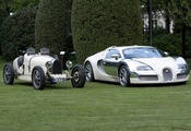 veyron, Bugatti, белый