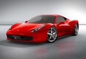 спорткар, Ferrari, italiа, красный