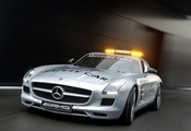 amg, 2010 f1 safety car, Mercedes sls