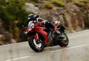 motorcycle, Yamaha, скорость, трасса