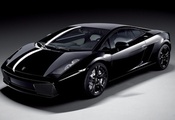 Lamborghini gallardo nera, черный