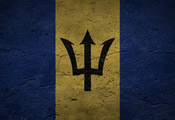 Barbados, флаг, барбадос, текстура