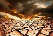 drought, sunset horizon, пейзаж, песок, Africa, засуха, африка