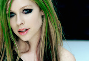 певица, девушка, волосы, Avril lavigne, лицо, singer
