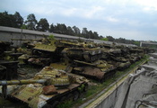 кладбище танков, Танки, свалка, киевского казенного