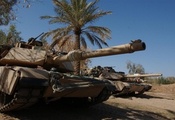 Abrams, военная техника, usa, танк, пальма
