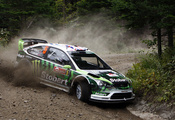 rally, ford focus, Wrc, british, monster