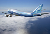 new aircraft, Boeing 747-8 intercontinental, , in flight