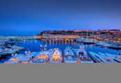 Monaco, яхты, порт