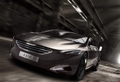 пежо, concept, концепт, интересный дизайн, Peugeot, hx1, серый