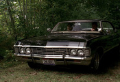 ретро, 1967, impala, Chevrolet, классика