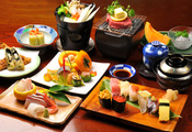 кухня, Япония, суши, рыба, еда