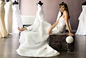 невеста, Свадьба, платье, букет