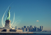 статуя свободы, Statue of liberty, new york, liberty enlightening the world