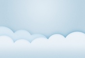 небо, clouds, 1920x1200, Минимализм, облака, minimalism, skt, стиль, style