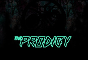 The prodigy, стиль, неон, шрифт, група, музыка, узоры, линий