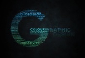 creative, design, слова, Photoshop