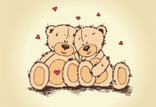 valentines day, День влюбленных, teddy bear, любовь, медведь, тедди