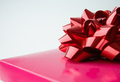 Подарок, подарочная коробка, gift, бантик
