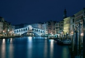архитектура, italy, венеция, мост, здания, италия, Venice