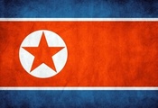 flag, флаг, северная корея, North korea