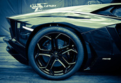Lamborghini, lp700-4, ламборгини, black, aventador, авендатор