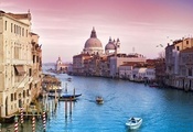 здания, город, venice, италия, вода, Italy, венеция, канал