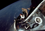 земля, Apollo 9, астронавт, nasa