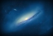 galaxy ngc3190, Космос, звёзды, галактика