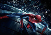 город, Новый человек-паук, паук, the amazing spider-man, ночь