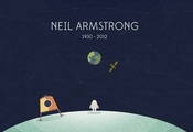 земля, луна, астронавт, нил армстронг, Neil armstrong