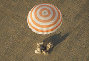 парашют, приземление, Союз тма-04м