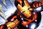 Iron man, marvel, комикс, железный человек, comics, robot