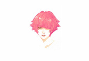 короткие волосы, портрет, рыжая, Девушка, голова