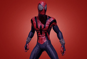 spider-man, комикс, red, comics, Человек-паук, красный, marvel