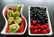 ягоды, смородина, киви, Еда, малина, клубника, фрукты