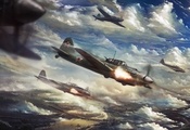 Арт, ilyushin il-2, вторая мировая война, shturmovik, самолеты