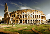 rome, амфитеатр, italy, италия, люди, Colosseum, колизей, рим