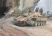 самоходно-артиллерийская установка, сау, Рисунок