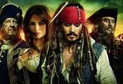 фильм. пираты карибского моря, четверо