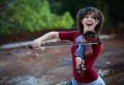 Lindsey stirling, скрипка, девушка, violin