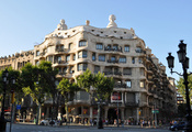 barcelona, Барселона, antoni gaud__, la pedrera, casa mila, испания, __spai ...